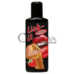Основное фото Оральный лубрикант Lick-It Erdbeere клубника 50 мл