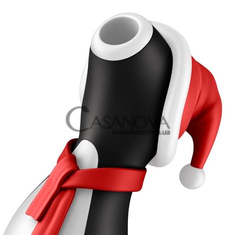 Основне фото Вакуумний стимулятор для клітора Satisfyer Penguin Holiday Edition