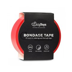 Основне фото Стрічка бондажна EasyToys Bondage Tape червона 20 м