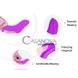 Дополнительное фото Клиторальный стимулятор на палец S-Hande Omg-RCT фиолетовый 11,5 см