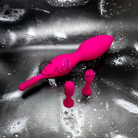 Основное фото Клиторальный вибратор с насадками Dream Toys Sparkling Verona розовый 18,5 см