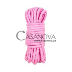 Основне фото Мотузка для зв'язування DS Fetish 361321011 рожева