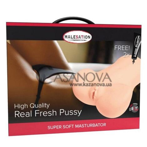 Основное фото Искусственная вагина Malesation Real Fresh Pussy телесная