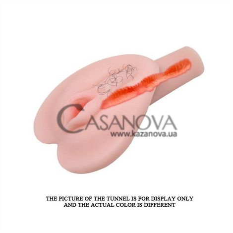Основное фото Искусственная вагина с вибрацией 6603BM0004 телесная