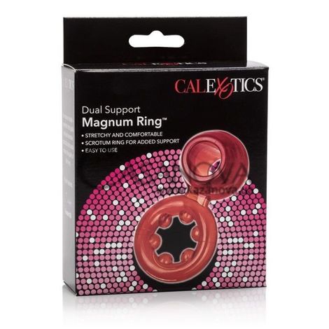 Основное фото Двойное эрекционное кольцо Dual Support Magnum Ring красное