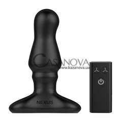 Основное фото Надувная анальная вибропробка Nexus Bolster чёрная 12,5 см