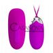 Додаткове фото Віброяйце з вакуумним стимулятором та пультом ДУ Lybaile Pretty Love Orthus пурпурне 7,2 см