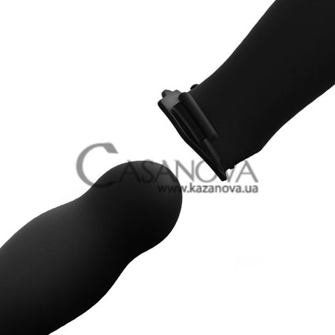 Основное фото Мужской страпон с вибрацией Doc Johnson Body Extensions Be Aroused чёрный 17,8 см