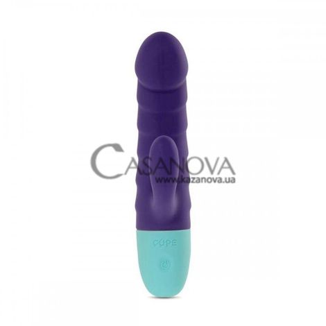 Основное фото Rabbit-вибратор Cupe Curl-up Girl Power фиолетовый 17,4 см