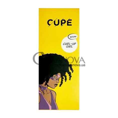 Основное фото Rabbit-вибратор Cupe Curl-up Girl Power фиолетовый 17,4 см