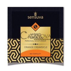 Основне фото Пробник лубриканту на комбінованій основі Sensuva Hybrid Formula Orange Creamsicle апельсиновий крем 6 мл