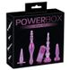 Дополнительное фото Набор из 4 анальных стимуляторов Power Box Anal Kit фиолетовый