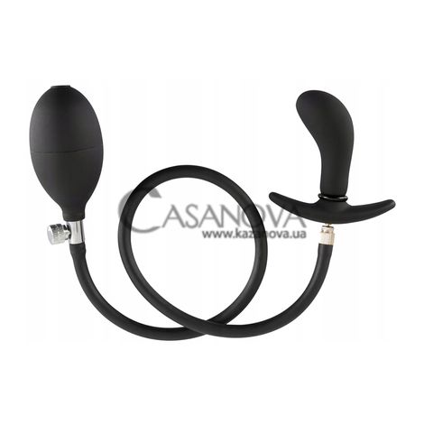 Основне фото Надувна анальна пробка You2Toys Inflatable Plug чорна 8 см