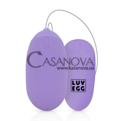 Основное фото Вагинальное яйцо с вибрацией EasyToys Luv Egg XL сиреневое