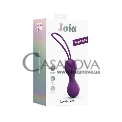 Основне фото Вагінальні кульки Love To Love Joia Enjoy фіолетові