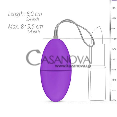 Основное фото Виброяйцо EasyToys Vibrating Egg фиолетовое