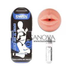 Основне фото Мастурбатор-рот Sex In A Can Mouth Lotus Tunnel тілесний