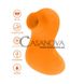 Додаткове фото Вакуумний стимулятор клітора Toy Joy Sexy Sucking Duckface оранжевий 8,5 см