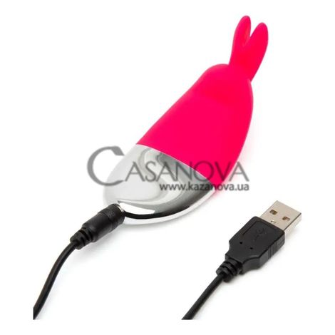 Основное фото Rabbit-минивибратор для трусиков Happy Rabbit Rechargeable розовый 10 см