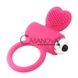 Дополнительное фото Эрекционное кольцо с вибрацией Dream Toys Flirts Cockring розовое 5,7 см