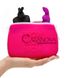 Дополнительное фото Кейс-сумочка для хранения игрушек Happy Rabbit WOW Small Silicone Zip Storage розовая