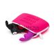 Дополнительное фото Кейс-сумочка для хранения игрушек Happy Rabbit WOW Small Silicone Zip Storage розовая