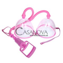 Основне фото Подвійна вакуумна помпа для грудей Breast Pump рожева