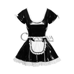 Основное фото Костюм горничной Black Level Vinyl Maid's Dress чёрный