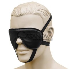 Основное фото Закрытая маска на глаза XXdreamSToys Leder-Augenmaske чёрная