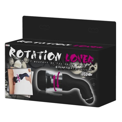 Основне фото Автоматичний мастурбатор-ротатор Lybaile Rotation Lover чорний