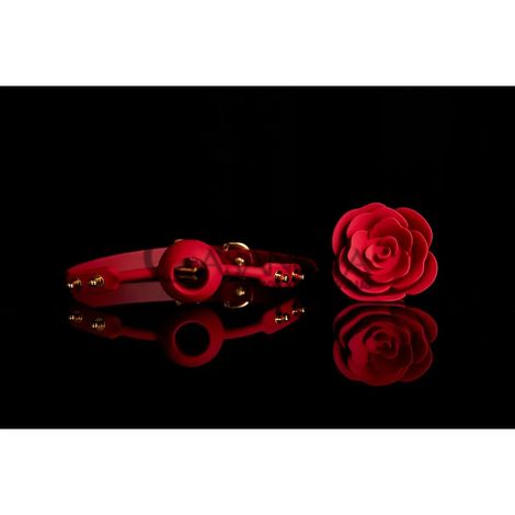 Основне фото Кляп-троянда Upko Rose Ball Gag червоний