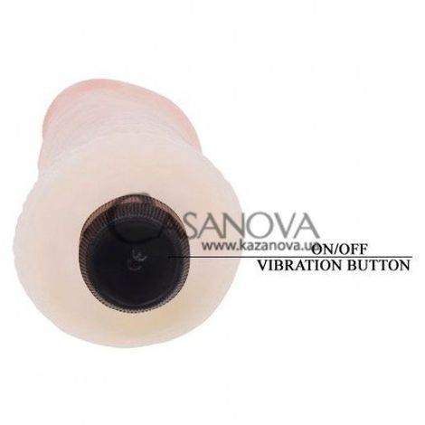 Основное фото Реалистичный вибратор Flexible Vibrator телесный 24 см