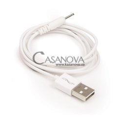 Основне фото Зарядний кабель Bloom by We-Vibe USB to DC Charging Cable білий