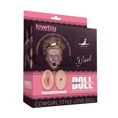 Основне фото Надувна секс-лялька LoveToy Yael Cowgirl Style Love Doll коричнева 98 см