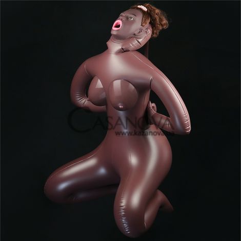 Основное фото Надувная секс-кукла LoveToy Yael Cowgirl Style Love Doll коричневая 98 см