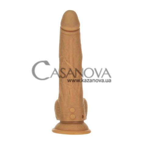 Основне фото Реалістичний пульсатор Naked Addiction Caramel тілесний 22,8 см
