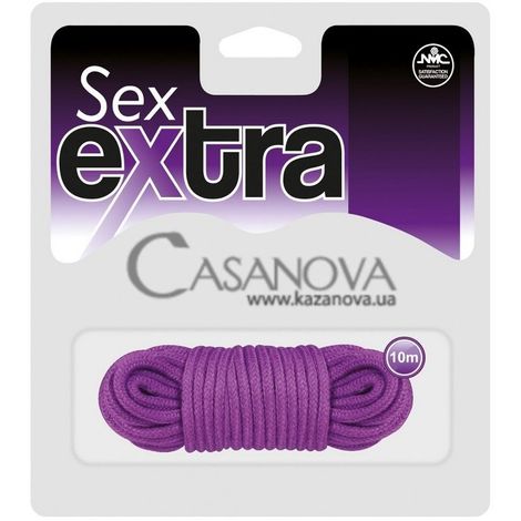 Основное фото Тонкая верёвка Sex Extra фиолетовая 10 м