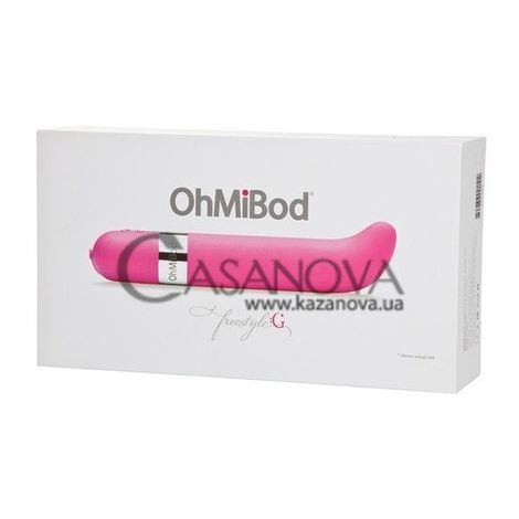 Основное фото Вибратор для точки G OhMiBod Freestyle :G розовый 15,9 см