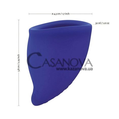 Основное фото Менструальная чаша Fun Cup B фиолетовая 5,8 см