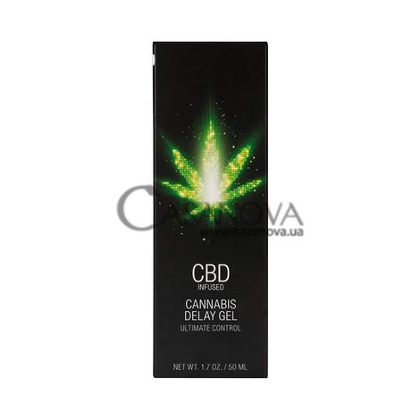 Основное фото Пролонгатор с маслом семян конопли Shots CBD Cannabis Delay Gel 50 мл