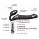 Дополнительное фото Безремневой страпон с вибрацией Strap-On-Me Vibrating Bendable Strap-On M чёрный 15,6 см