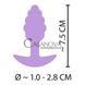 Додаткове фото Анальна пробка You2Toys Cuties Mini Butt Plug 5568400000 фіолетова 7,5 см