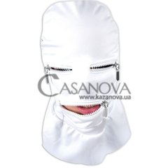 Основне фото Закрита маска Asylum Multi Personality Mask S/M біла