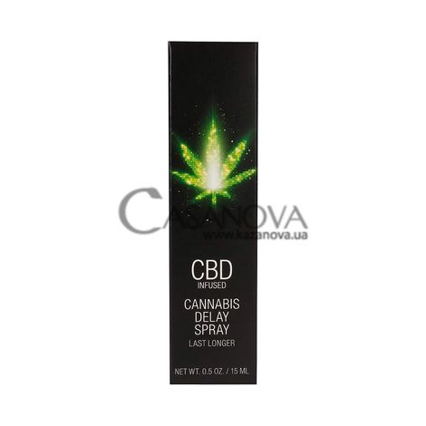 Основне фото Спрей пролонгувальний Shots CBD Cannabis Delay Spray 15 мл