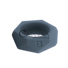 Основне фото Ерекційне кільце Boners Diamond Cock Ring сіре