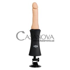 Основне фото Секс машина на присосці Motor Lovers Hand Bang Sex Machine чорна з тілесним