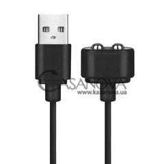 Основне фото Магнітний зарядний кабель USB Satisfyer USB Charging Cable чорний 110 см
