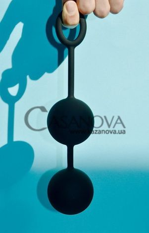 Основне фото Анальні кульки Tom of Finland Weighted Anal Balls чорні