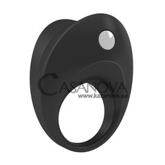 Основное фото Кольцо с вибрацией на член OVO B10 чёрное
