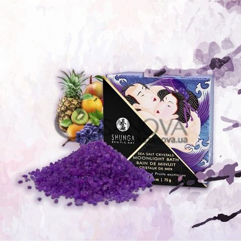 Основное фото Соль для ванны Shunga Moonlight Bath - Exotic Fruits , 75 мл